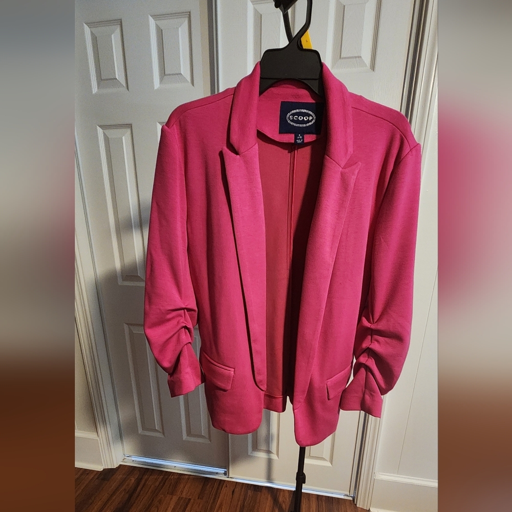 Chic Pink Women's Blazer by [Brand]